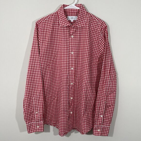 Jack Spade Red Checkered Men's Shirt - Picture 3 of 6